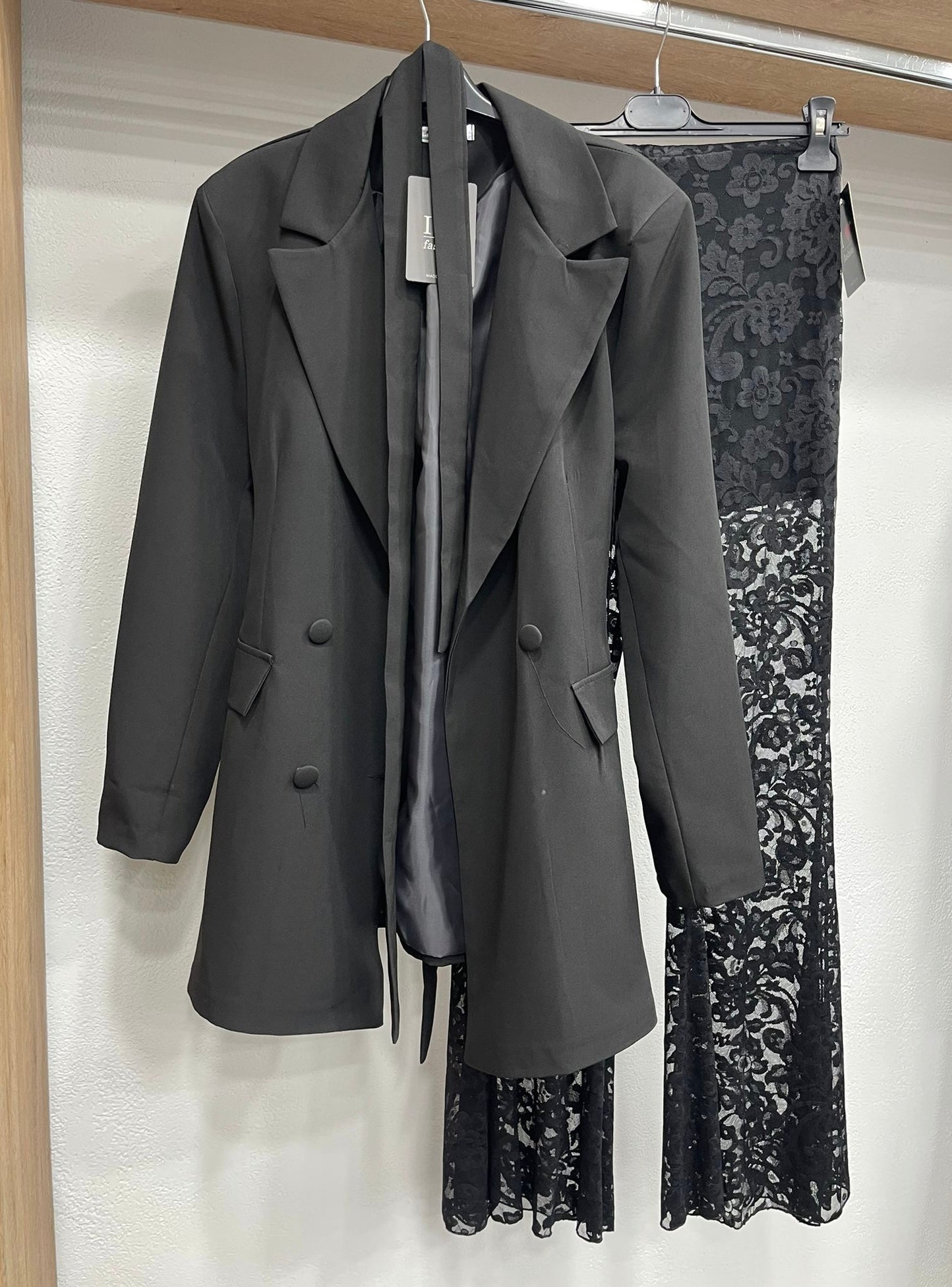 Velara Encaje — Conjunto Blazer y Palazzo de Encaje | Alta Puntilla