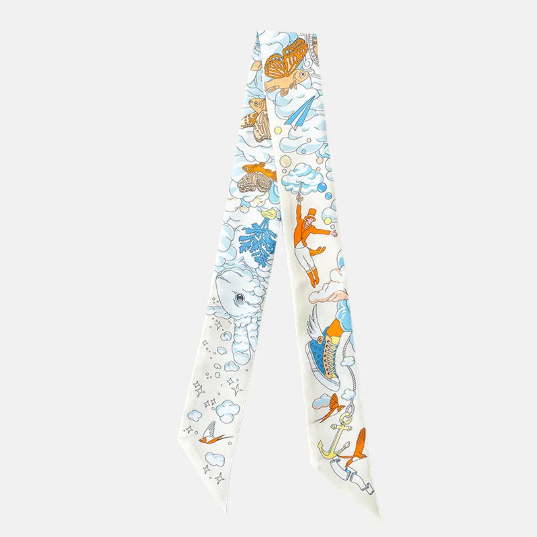 Cinta de Seda — Colgante de Seda para Bolso | Elegancia Pura
