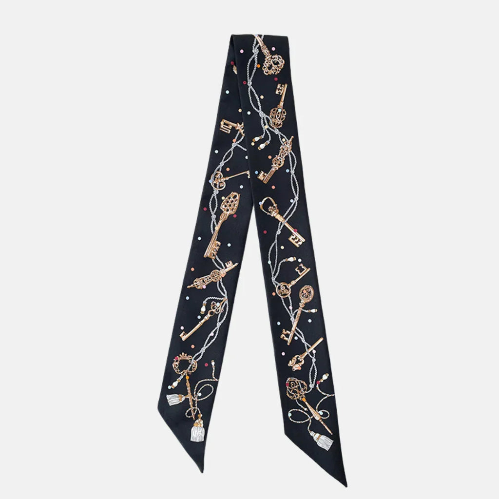 Cinta de Seda — Colgante de Seda para Bolso | Elegancia Pura
