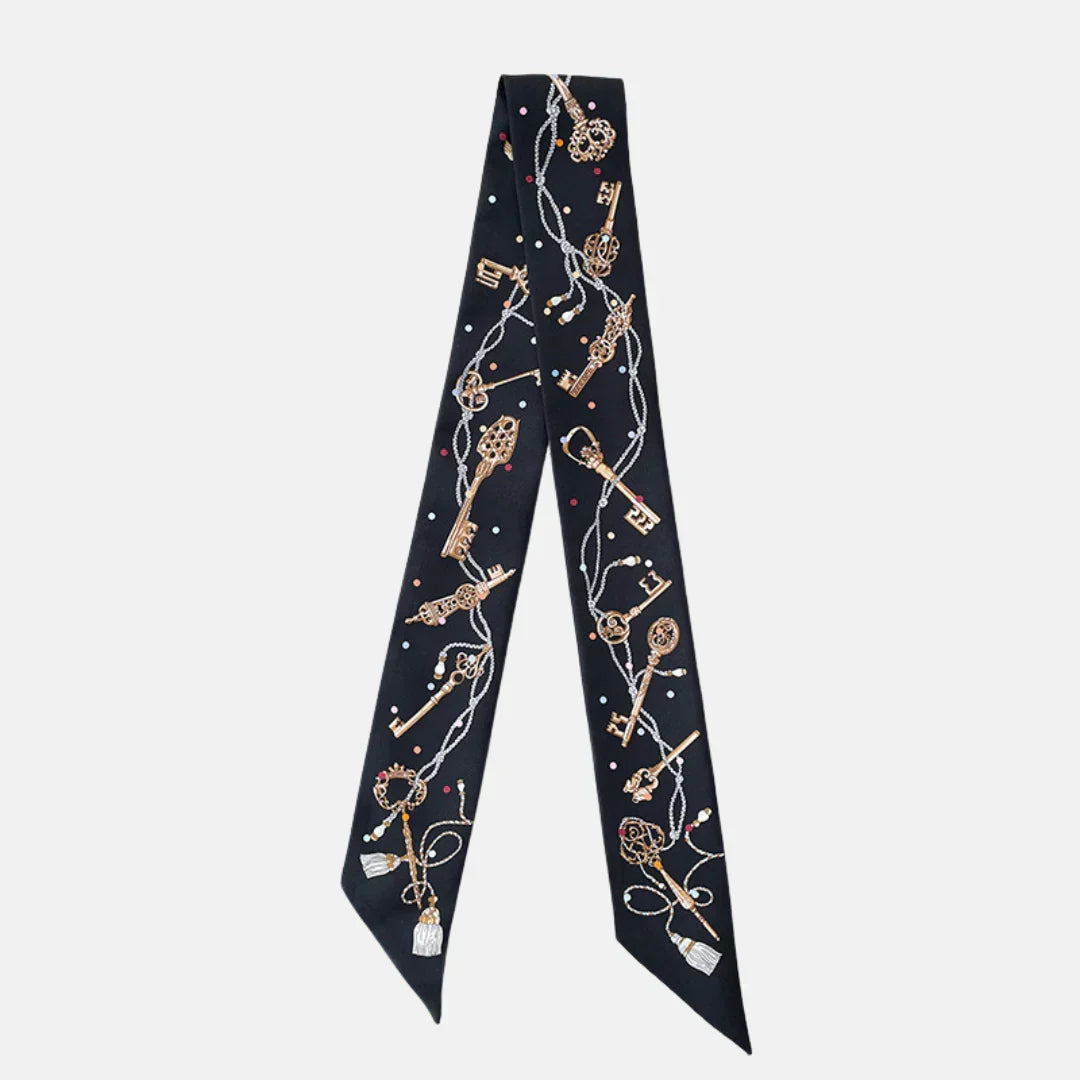 Cinta de Seda — Colgante de Seda para Bolso | Elegancia Pura