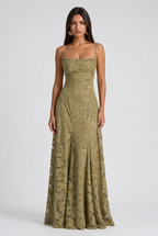 ELOÍSA | Vestido largo con espalda de lazada