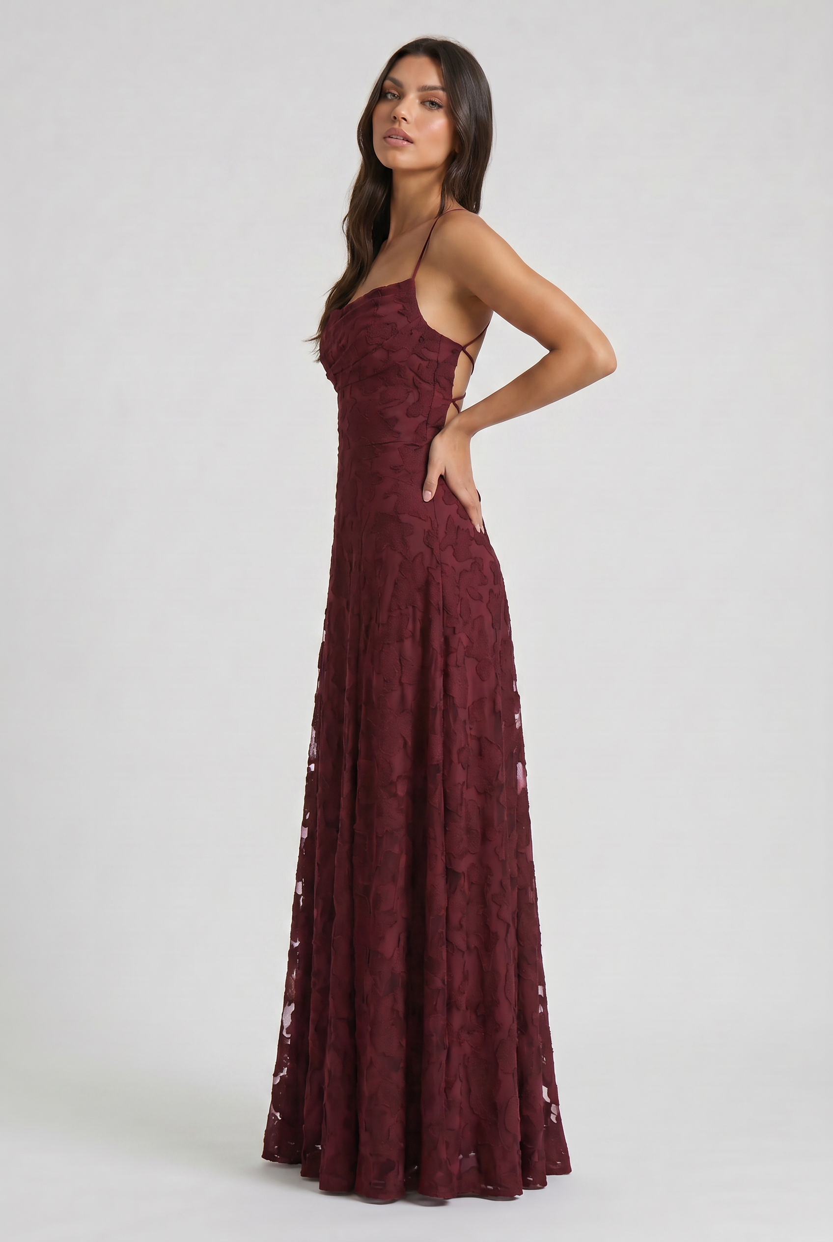ELOÍSA | Vestido largo con espalda de lazada