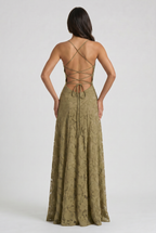 ELOÍSA | Vestido largo con espalda de lazada