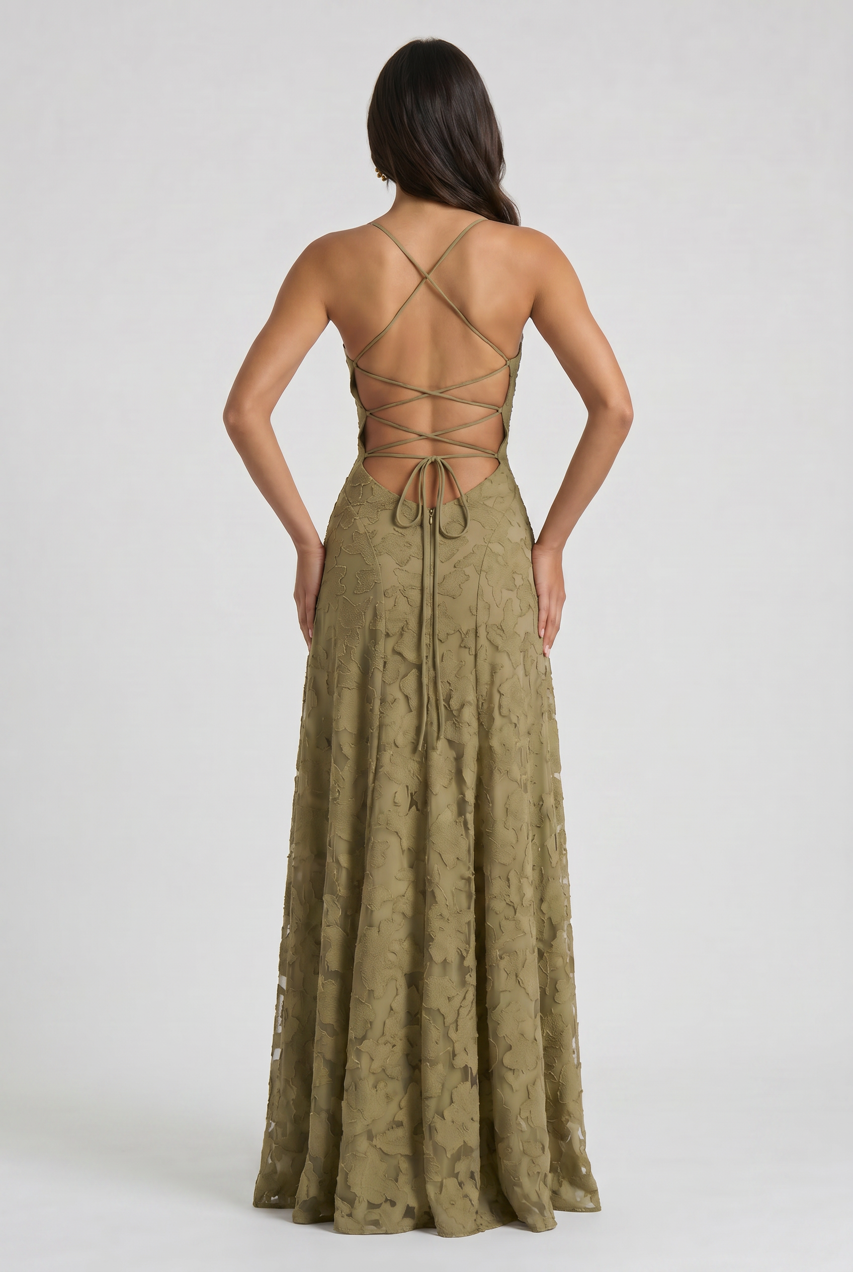 ELOÍSA | Vestido largo con espalda de lazada