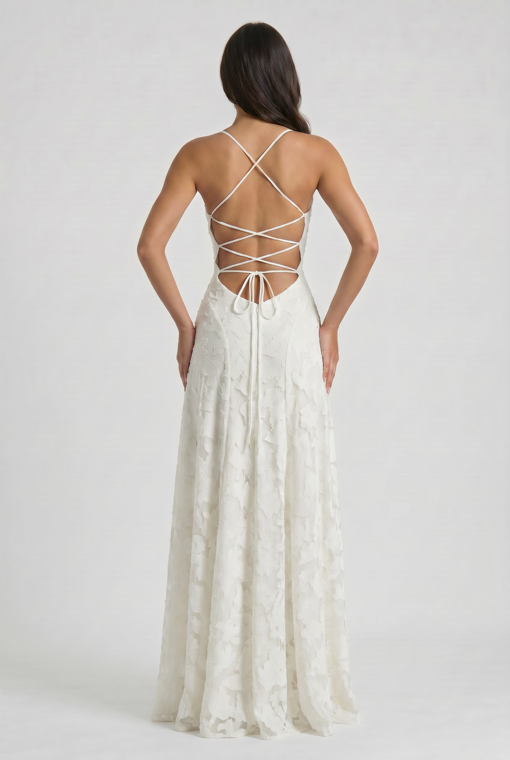 ELOÍSA | Vestido largo con espalda de lazada