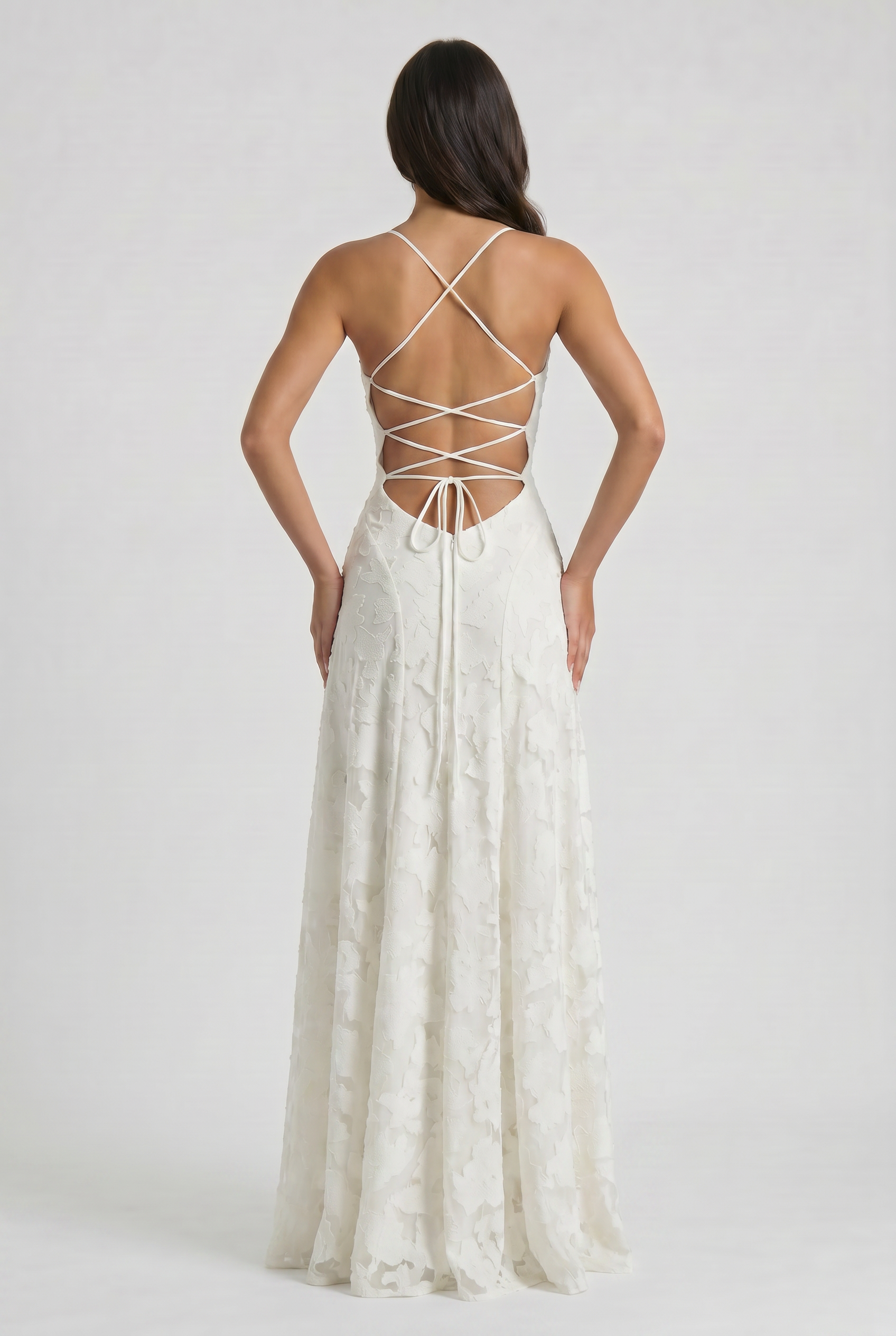 ELOÍSA | Vestido largo con espalda de lazada