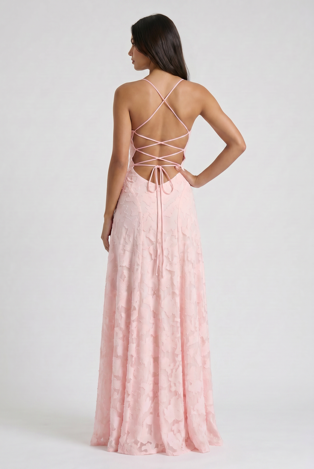 ELOÍSA | Vestido largo con espalda de lazada