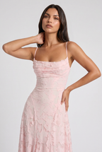 ELOÍSA | Vestido largo con espalda de lazada