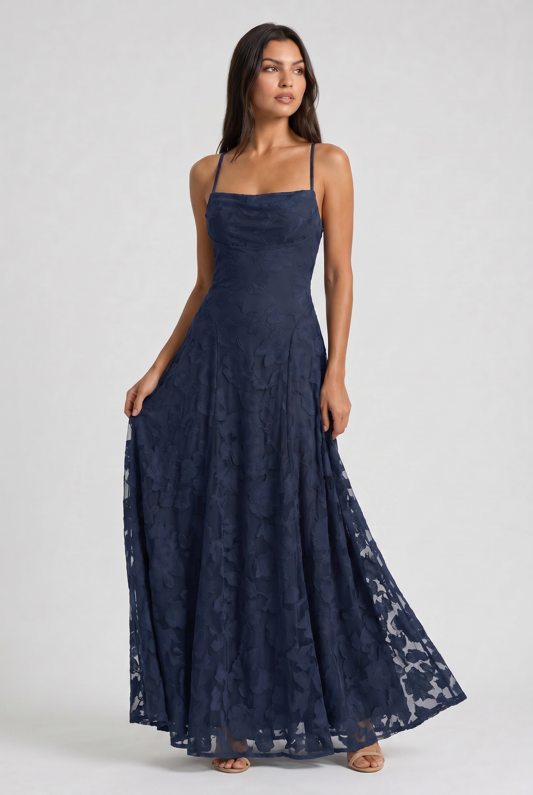 ELOÍSA | Vestido largo con espalda de lazada