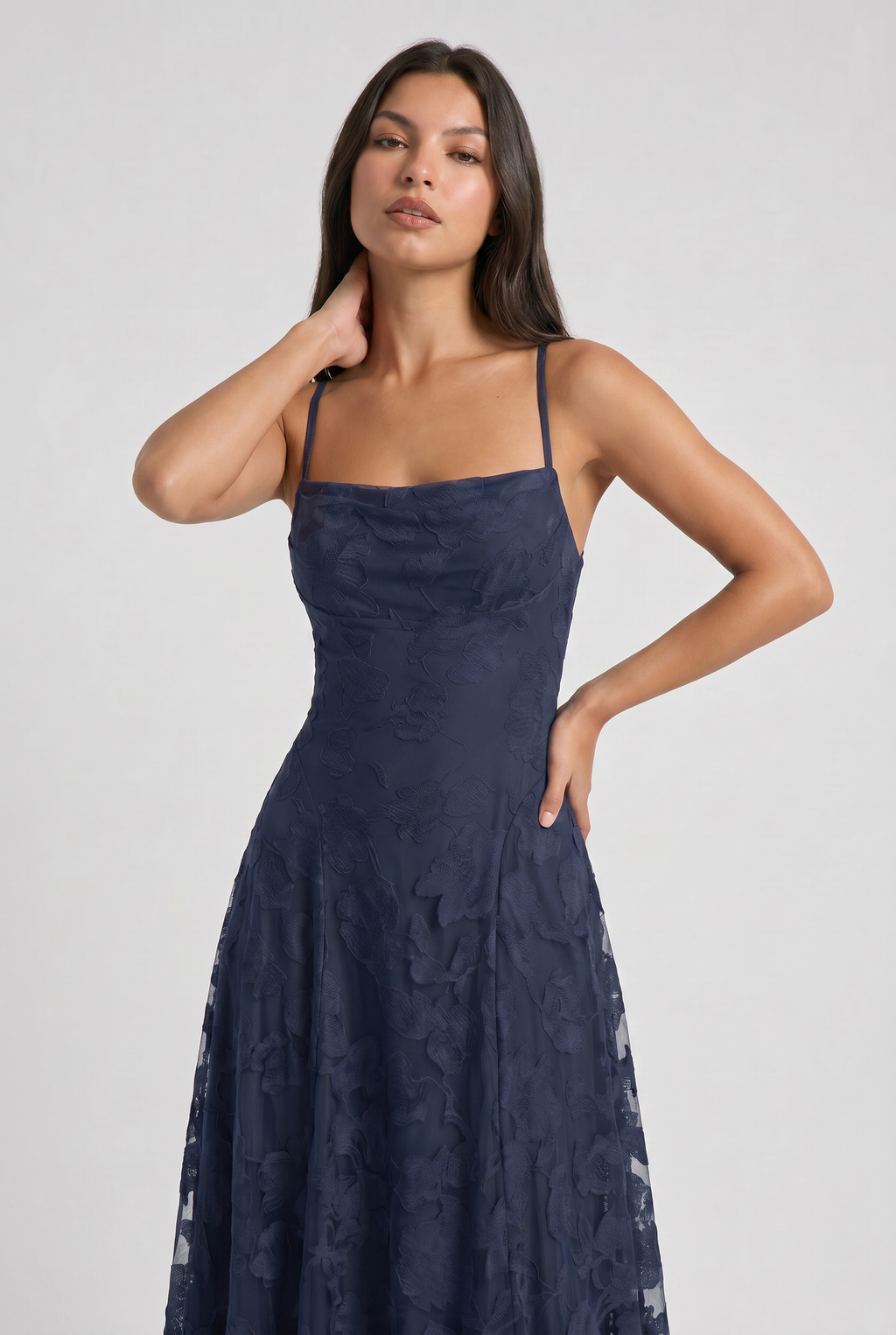 ELOÍSA | Vestido largo con espalda de lazada