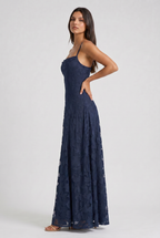 ELOÍSA | Vestido largo con espalda de lazada