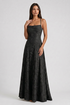 ELOÍSA | Vestido largo con espalda de lazada