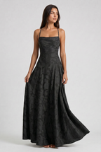 ELOÍSA | Vestido largo con espalda de lazada