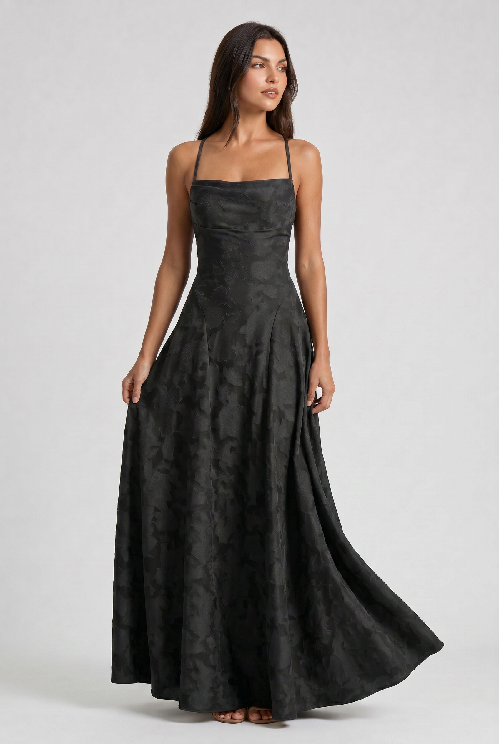 ELOÍSA | Vestido largo con espalda de lazada