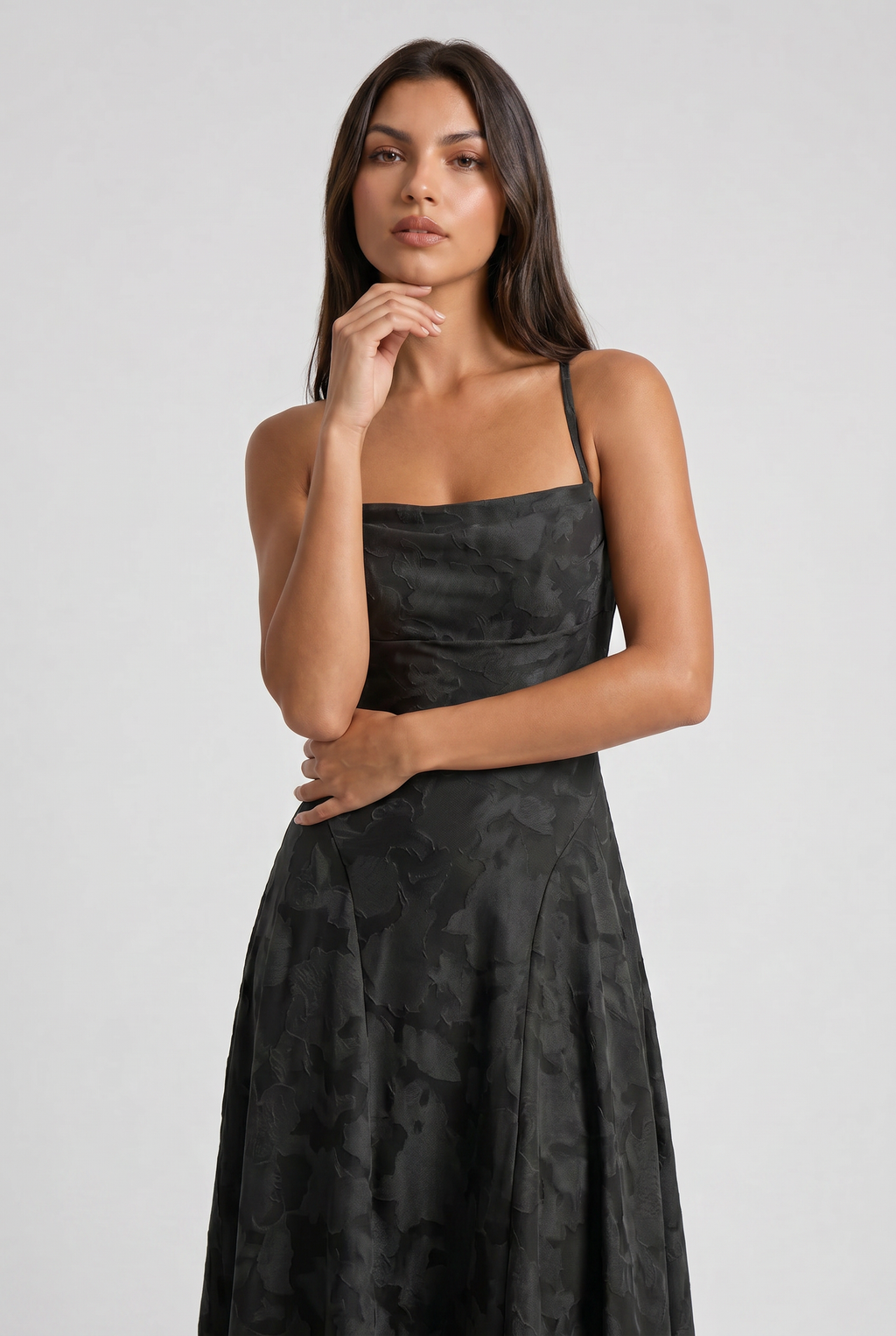 ELOÍSA | Vestido largo con espalda de lazada