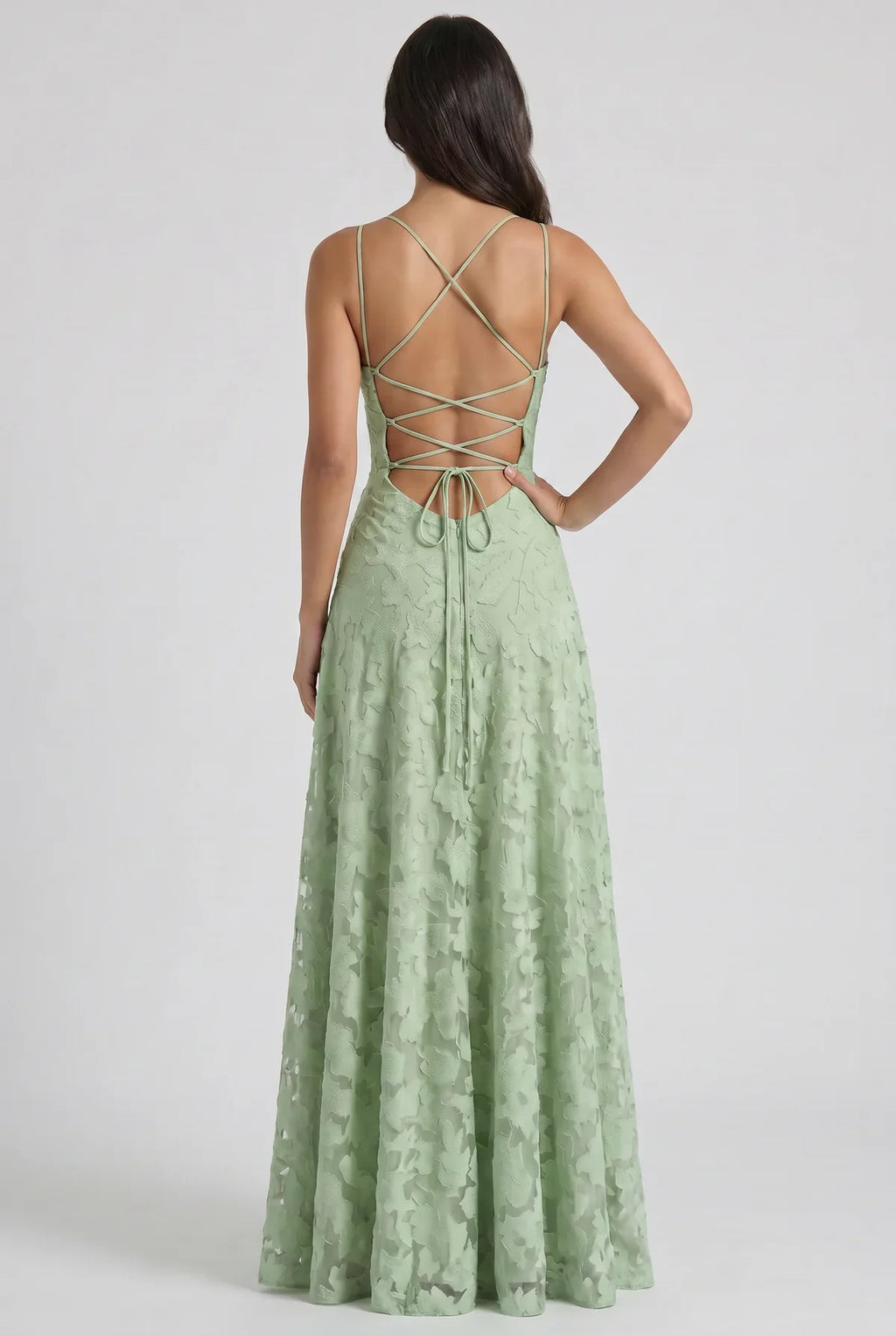 ELOÍSA | Vestido largo con espalda de lazada