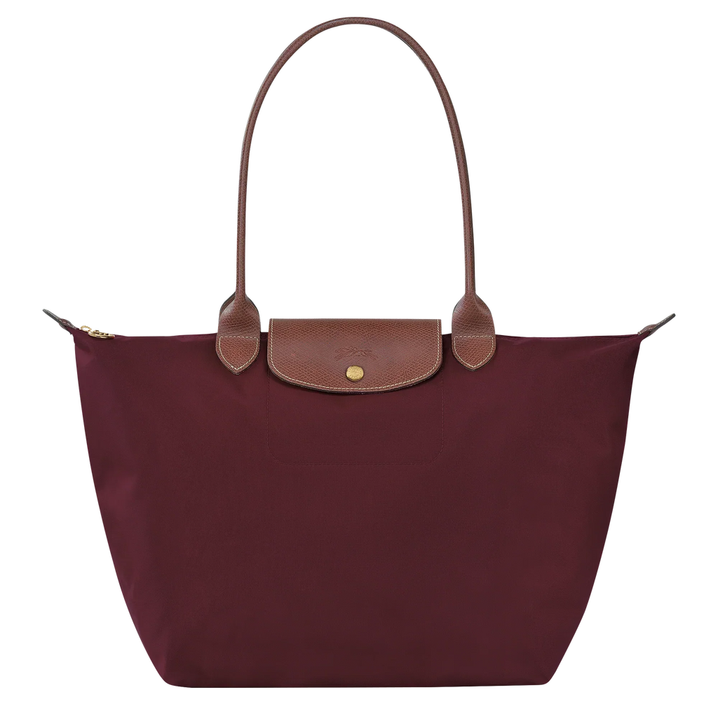 Parisien — Bolso Tote Plegable Borgoña | Gran Viaje