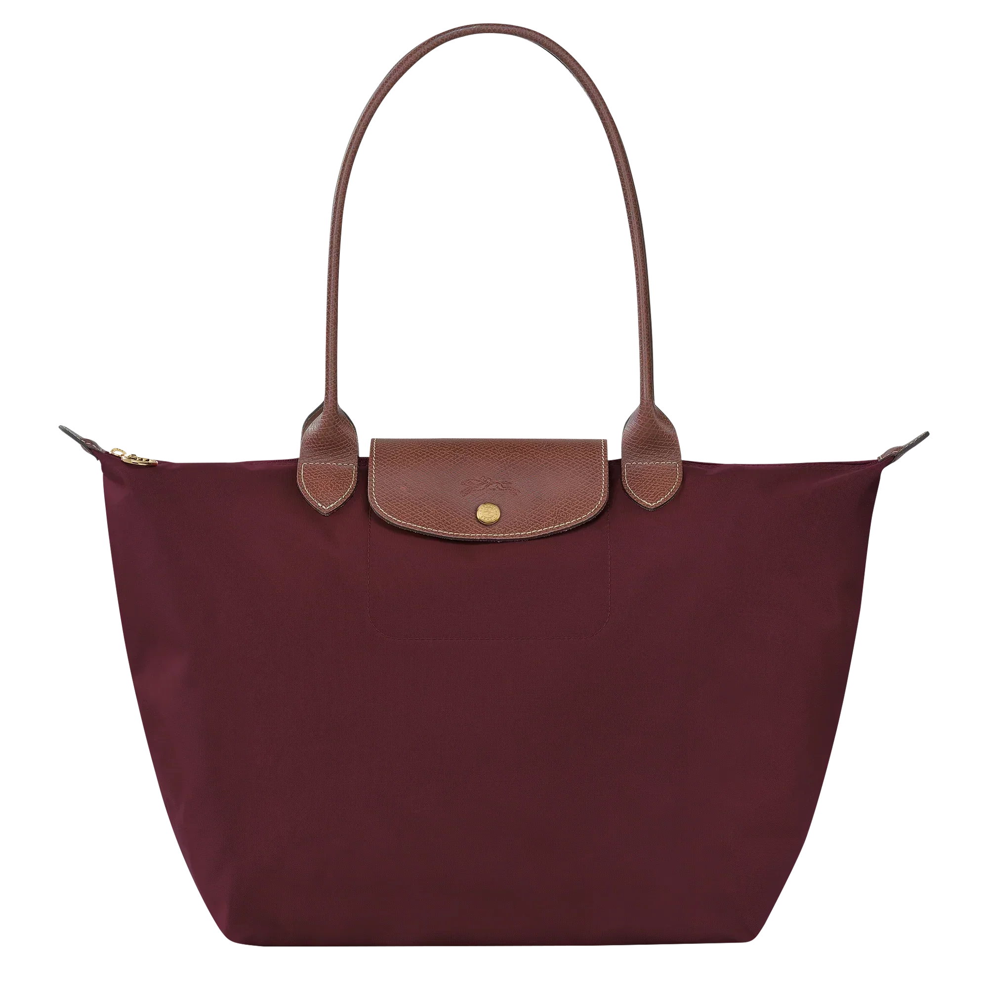 Parisien — Bolso Tote Plegable Borgoña | Gran Viaje