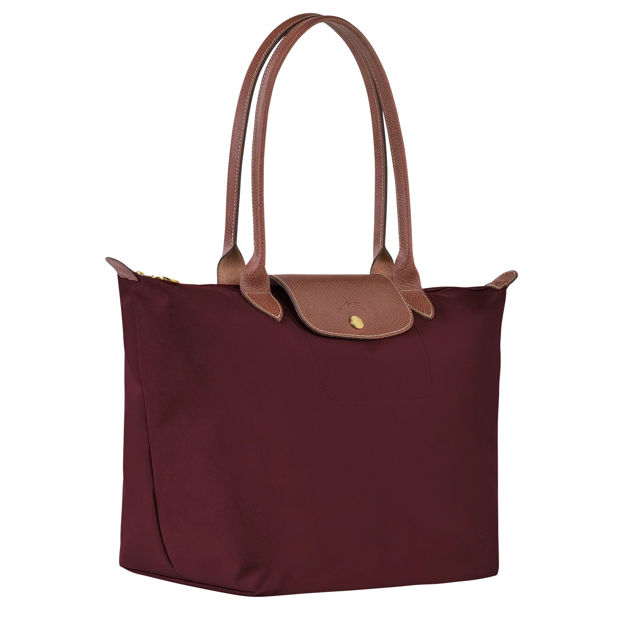 Parisien — Bolso Tote Plegable Borgoña | Gran Viaje