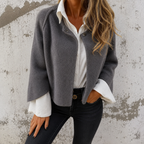 ESTHER | Chaqueta corta de tacto cachemir