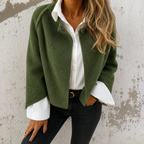 ESTHER | Chaqueta corta de tacto cachemir