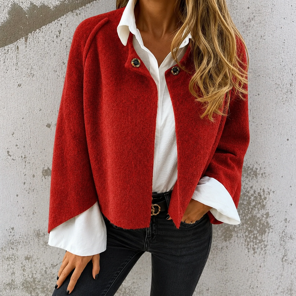 ESTHER | Chaqueta corta de tacto cachemir