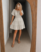 MILA | Vestido con hombros al aire