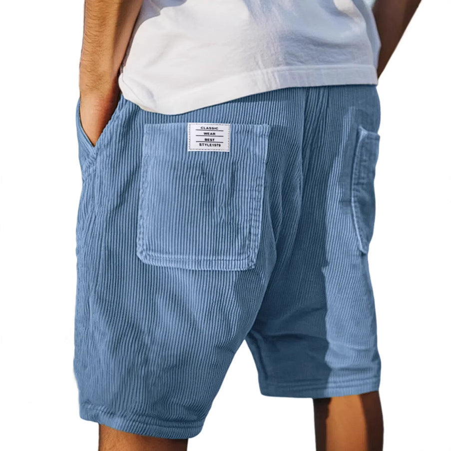 VÍCTOR | Elegantes pantalones cortos de terciopelo
