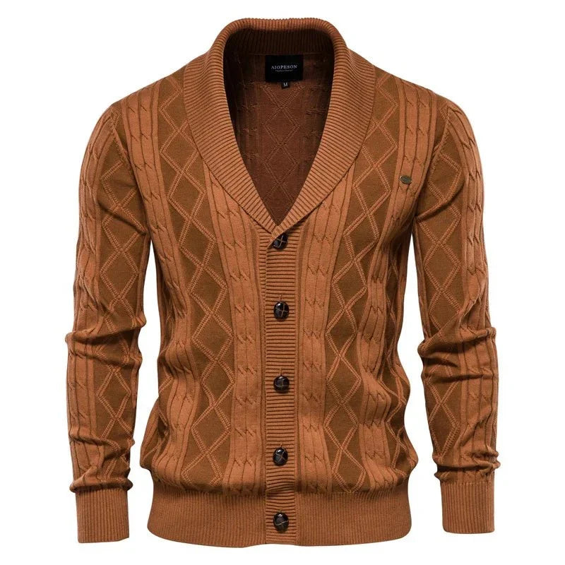Diego — Cárdigan Botones Hombre | Elegancia Funcional