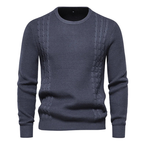 Abraham — Jersey Punto Casual Cálido Hombre