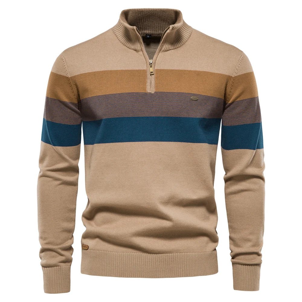 Héctor — Jersey Cuello Alto Elegante Hombre | Distinción