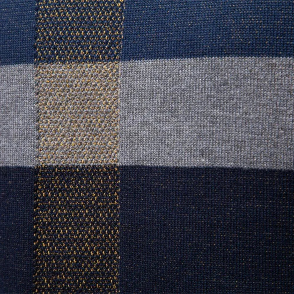 Lucas — Jersey Punto Rombos Hombre | Artesanía Textil