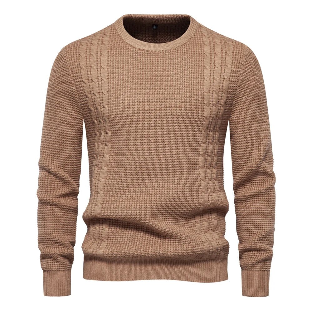 Abraham — Jersey Punto Casual Cálido Hombre