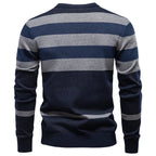 Lucas — Jersey Punto Rombos Hombre | Artesanía Textil