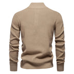 Javier — Jersey Elegante Botones Hombre | Refinamiento