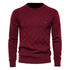 Marco — Jersey Rombos Premium Hombre | Estilo Clásico