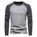 Iván — Camiseta Manga Larga Raglán Hombre | Lujo Urbano