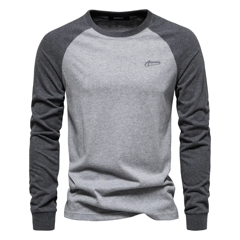 Iván — Camiseta Manga Larga Raglán Hombre | Lujo Urbano
