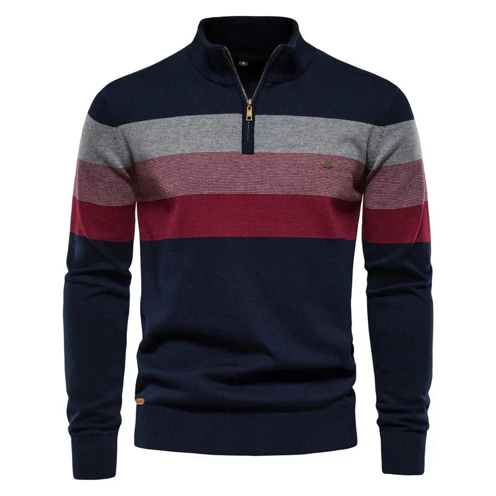 Héctor — Jersey Cuello Alto Elegante Hombre | Distinción