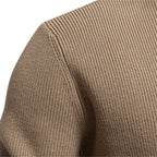 Javier — Jersey Elegante Botones Hombre | Refinamiento