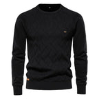 Marco — Jersey Rombos Premium Hombre | Estilo Clásico