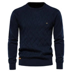 Marco — Jersey Rombos Premium Hombre | Estilo Clásico