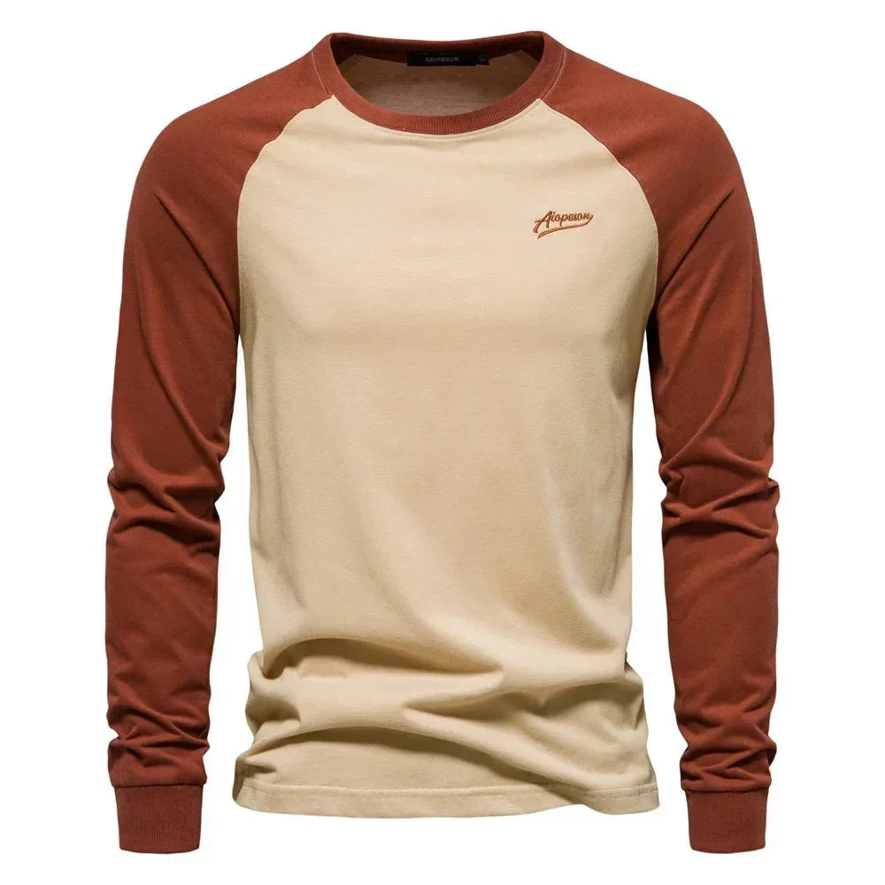 Iván — Camiseta Manga Larga Raglán Hombre | Lujo Urbano