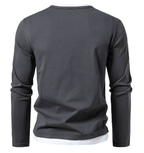 Rubén — Camiseta Manga Larga Algodón Premium | Hombre