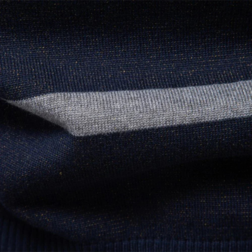 Lucas — Jersey Punto Rombos Hombre | Artesanía Textil