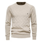 Marco — Jersey Rombos Premium Hombre | Estilo Clásico