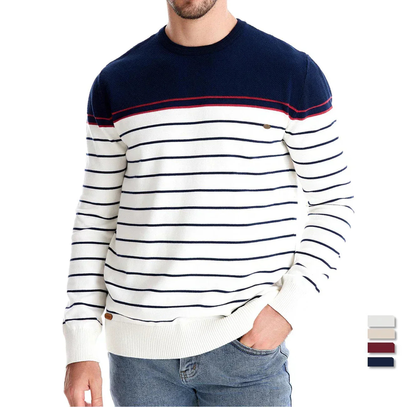 Ángel — Jersey Robusto Hombre | Solidez Elegante