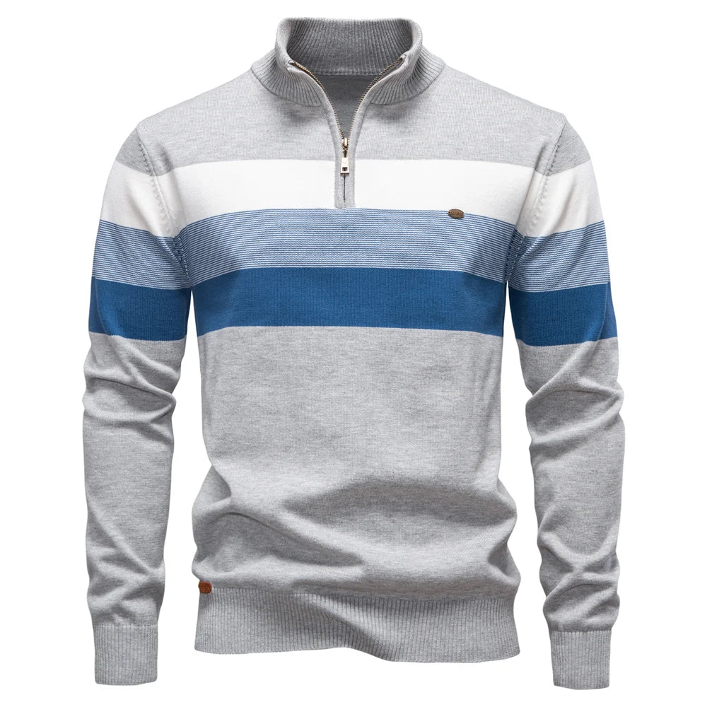 Héctor — Jersey Cuello Alto Elegante Hombre | Distinción