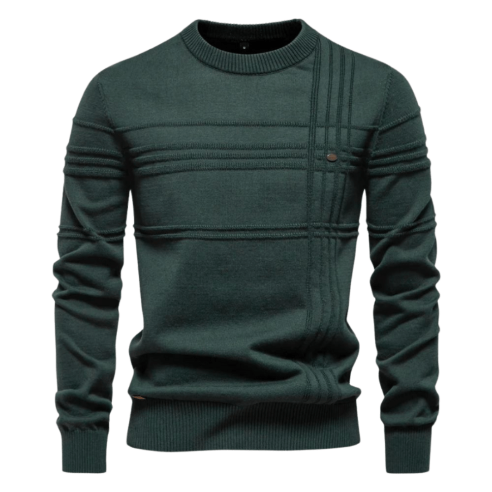 Óscar — Jersey Cuadros Elegante Hombre | Estilo Británico