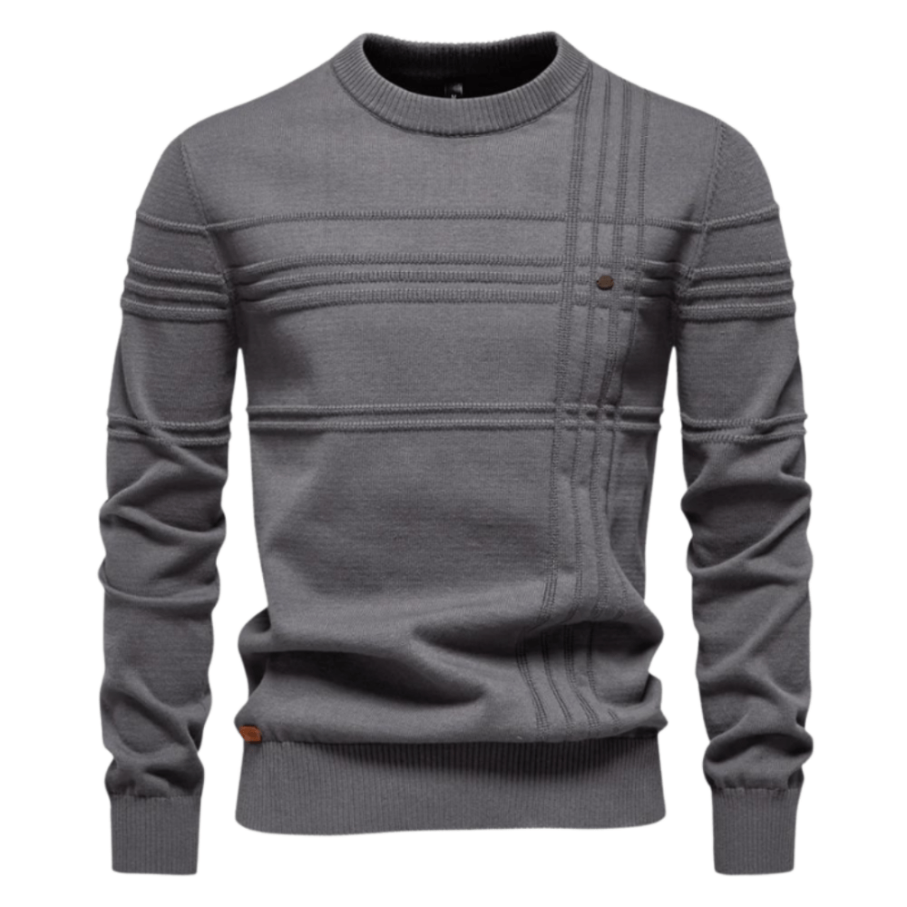 Óscar — Jersey Cuadros Elegante Hombre | Estilo Británico